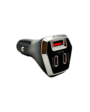 Cargador de Auto 3.1A (Entrada tipo C y USB)