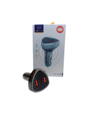 Cargador de Auto 66W (entrada USB y Tipo C)