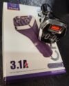 Cargador de Auto 3.1A (Entrada tipo C y USB)