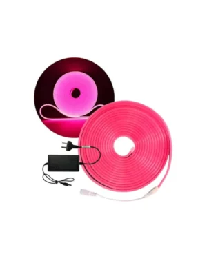 17 Tira Neón monocolor (Rosa) 5 Metros