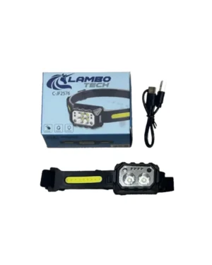 18 Linterna Minero Recargable con Sensor
