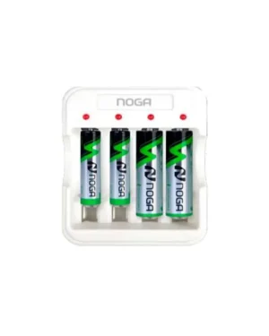 Cargador USB de Pilas AA y AAA recargables